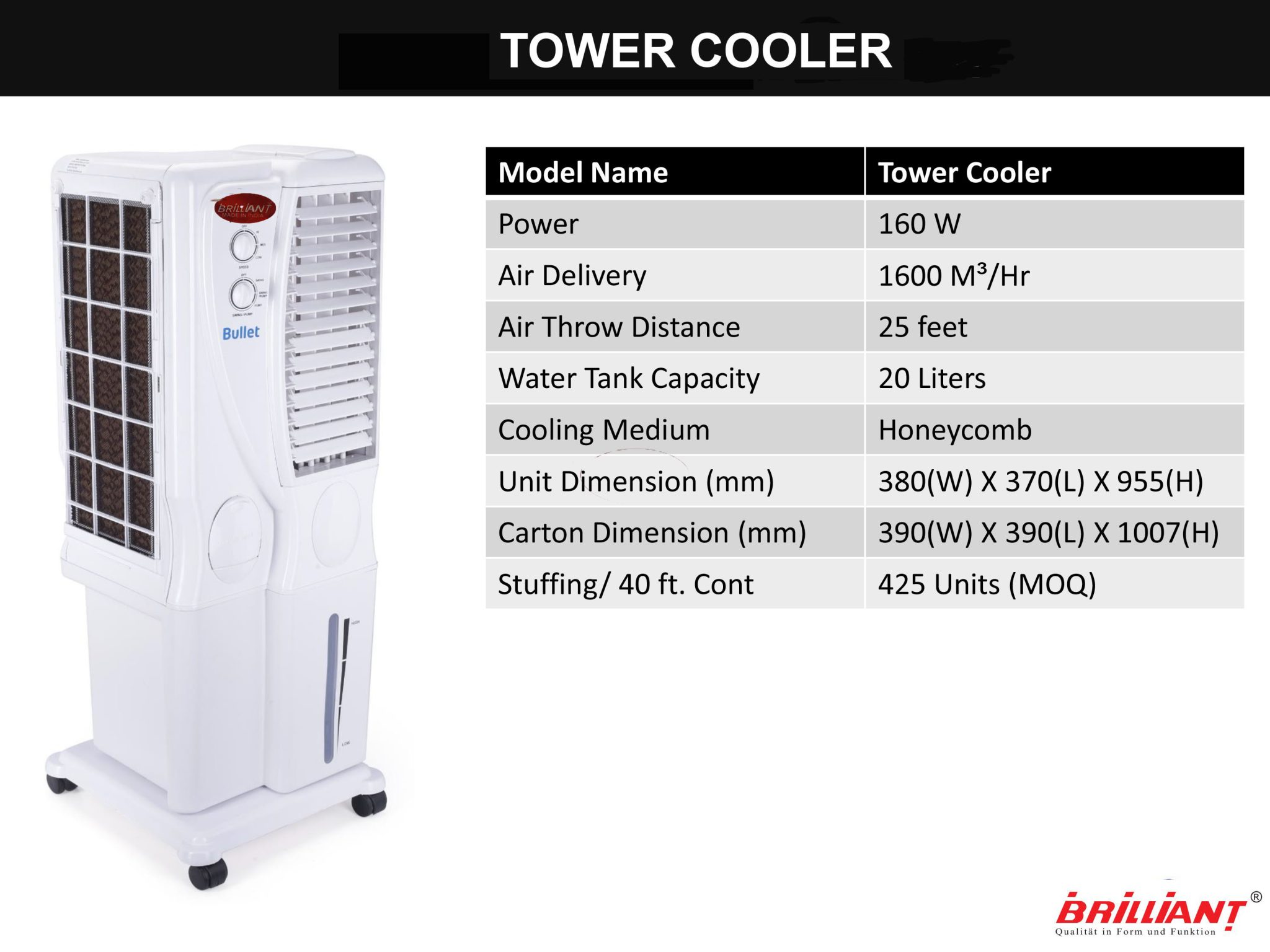 Brilliant International » Air Coolers & Mist Fans